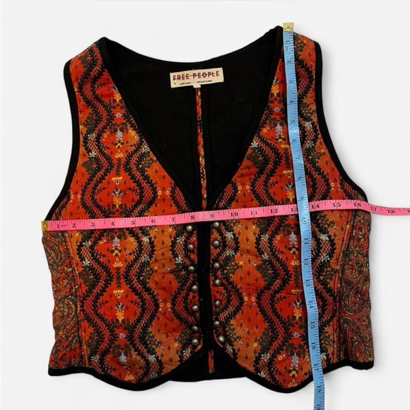 Free People Gemini Vest Size S - Picture 4 of 7